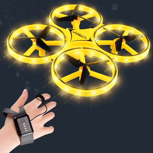 RC dron na rękę z gestami
