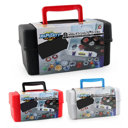 Edukacyjny zestaw 8w1 do Beyblade z wodoodporną walizką