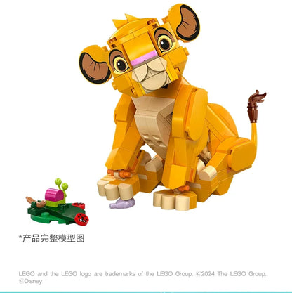 LEGO Simba Król Lew - klocki Disney